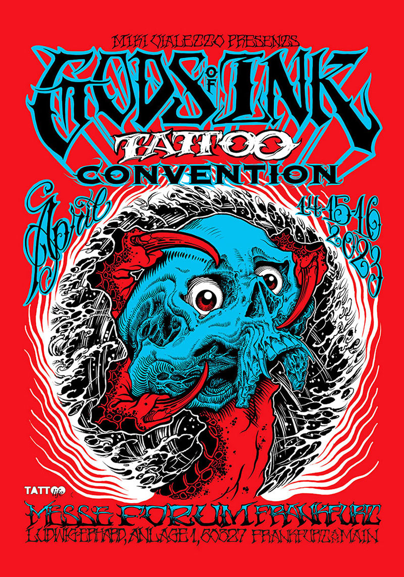 Poster Gods of Ink Tattoo Convention